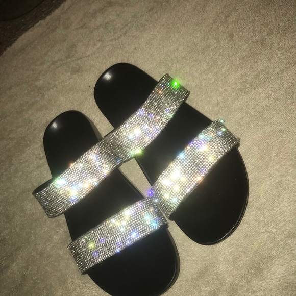 steve madden sparkly sandles - Picture 3 of 3